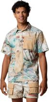 Cove Beach Printed Woven Short Sleeve