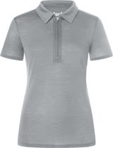 Super.Natural W Zip Polo Damen Poloshirt