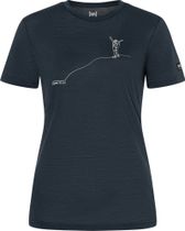 Super.Natural W Bergglück Tee Damen T-Shirt für sämtliche Outdoor Aktivitäten