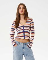 Bobbi Stripe Button Thru
