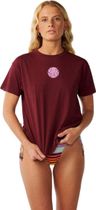 RipCurl Icons OF Surf Relaxed Tee Damen T-Shirt für sämtliche Outdoor Aktivitäten