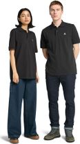 Mens Woven Badge Polo