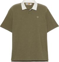 Mens Textured Polo