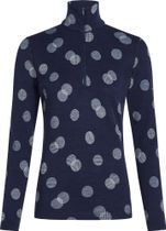 Women Merino 260 Vertex Long Sleeve Half Zip Falling Flakes