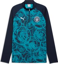 Puma Mcfc Warm Up 1/4 Zip Top