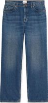 Mens Back Embroidered Tree Logo Denim Pant
