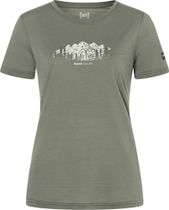 Super.Natural W Canadian Woods Tee Damen T-Shirt für sämtliche Outdoor Aktivitäten