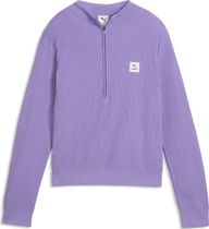Puma W Puma X Saysky LS 12 Zip Damen Langarm Laufshirt