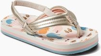 Reef Little AHI Girls's walking sandals