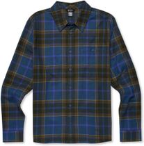 Quedo Flannel Shirt - Mens - Deep Sea Pl Men