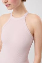 Ribbed Halterneck