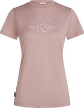 Icebreaker W Mer 150 Tech Lite Short Sleeve Tee Sunrise Sumit Women's T-shirt for any outdoor activities