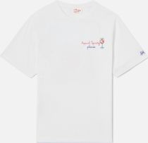 MC2 Saint Barth Portofino MAN Cotton T-shrt With Front Print/Emb Men's T-shirt for any outdoor activities