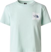 The North Face Womens SUN Regular Short Sleeve Cutie Tee-gra T-Shirt für sämtliche Outdoor Aktivitäten