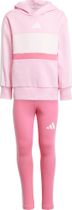 adidas Seasonal Essentials Tiberio 3 Stripes Fleece Leggings SET