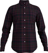 Mens Stretch Poplin Check Shirt