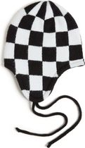 Check Earflap Beanie