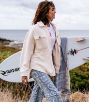 RipCurl High Tide Fleece Shacket Women's midlayer for any outdoor activities