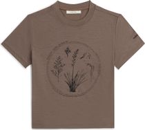 Icebreaker Women Merino 150 Tech Lite Short Sleeve Crop Tee Seed Story