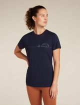 W Mer 150 Tech Lite Short Sleeve Tee Single Line C