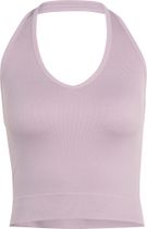 adidas Workout Essentials Knit Halterneck T-shirt Women Damen Laufshirt