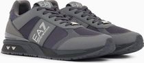 EA7 Sneaker - Black AND White EVO Mesh+pu+tpu Low Cut Sneaker Unisex Freizeitschuhe