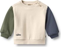 Wheat Sweatshirt Long Sleeve Elliot Embroidery