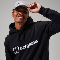 Berghaus Logo Hoodie für Herren - Schwarz