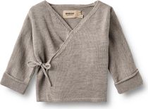Wheat Knit Wraparound Cleo