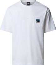 Mens Mountain Logo Relaxed Short Sleeve Pocket Tee