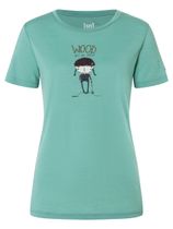 Super.Natural W Wood Craftine Tee Damen Laufshirt