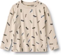 Wheat T-shirt Long Sleeve Ebbe Jungen Longsleeve für Freizeit und Outdooraktivitäten