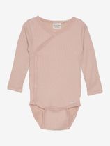 Minymo Wrap Body LS Rib Kids's Longsleeve