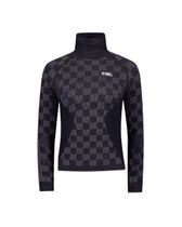 Womens Ascender Merino Seamless Mock Neck Long Sleeve