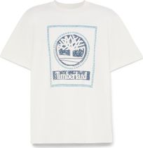 Mens Front Seasonal Stack Logo Tee