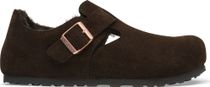 Birkenstock London Shearling Velour Leather LAF