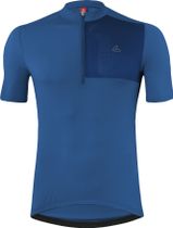 Löffler Men Bike Jersey Half Zip Skys Block Mid Herren Radtrikot