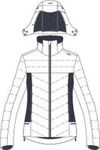 CMP Woman Jacket Zip Hood Damen Skijacke