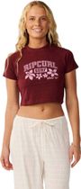 RipCurl Retro Swell Baby Tee Damen T-Shirt für sämtliche Outdoor Aktivitäten