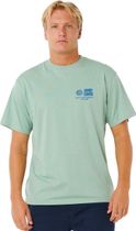 RipCurl Pacific Rinse Glass OFF Tee Herren T-Shirt für sämtliche Outdoor Aktivitäten