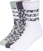 adidas Youth Girls LEO 3PP Socks Junior Boys and Girls Kinder Sportsocken