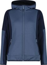CMP Woman Fleece Fleece Jacket FIX Hood Damen Freizeitjacke