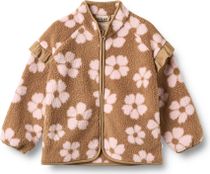 Wheat Fleece Jacket Ellena Mädchen Midlayer für Outdoor Aktivitäten