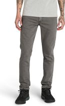 Mens 5 Pocket Washed Black Denim