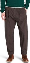 Mens Herringbone Pleated Chino Pant