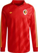 adidas Belgium Home Jersey 1986 Men Longsleeve für Freizeit und Outdooraktivitäten