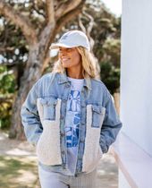 CRUISIN. Sherpa Denim Jacket