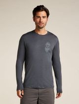 M Mer 150 Tech Lite Long Sleeve Tee IB Solar