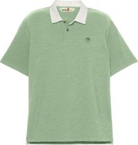 Mens Textured Polo
