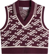J.Lindeberg Phoebe Jacquard Knit Vest Outdoorweste für Damen